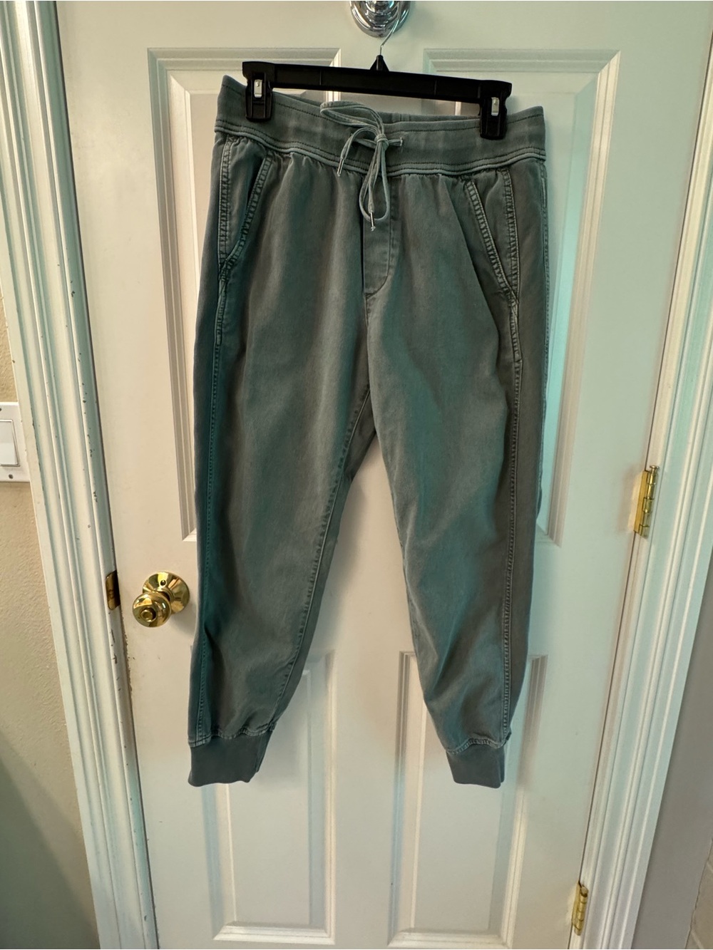 Drawstring Jogger Pants, Soft Vintage Palm Wash